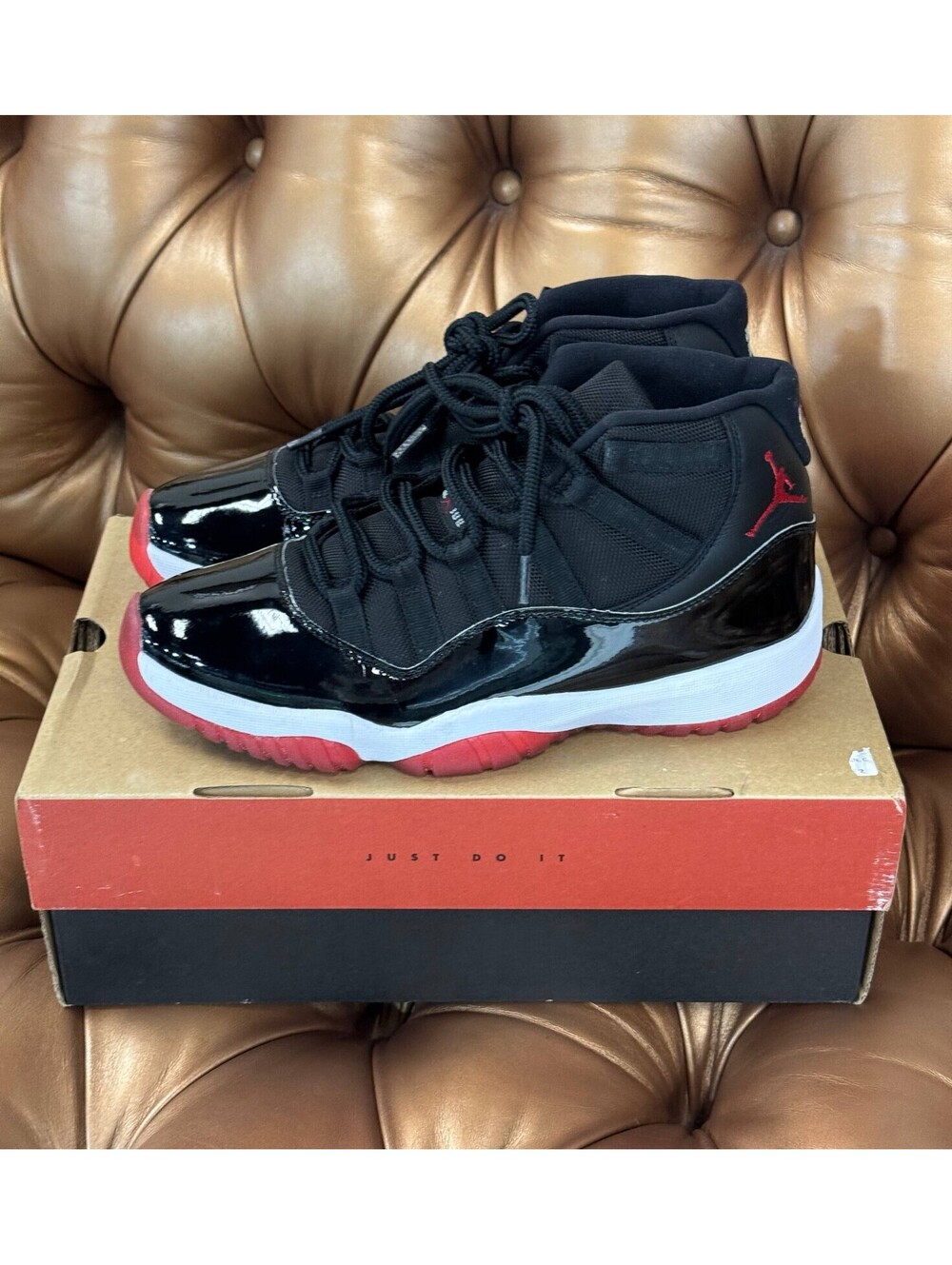 Nike Air Jordan 11 Retro 2019 Size 10, BRED, 378037-061